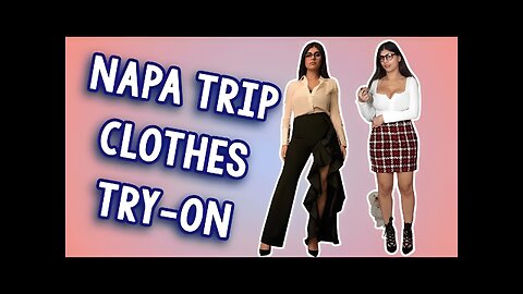 Mia Khalifa - Trying on Clothes for My Trip to Napa
