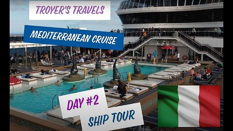 Touring the MSC Bellissima Cruise Ship Day #2