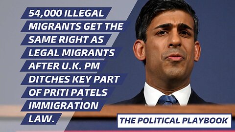 WATCH: Illegal migrants get the same rights as those who come legally to Britain.