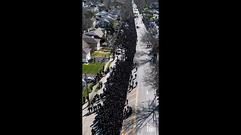 Thousands Of police gather for the Funeral of slain NYPD officer Jonathan Diller in New York !!!