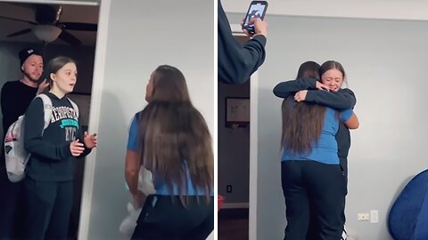 Daughter's Emotional Reunion With Mom After 4 Years Of Recovering