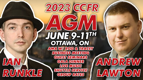 GET YOUR TICKETS NOW: Ian Runkle, Andrew Lawton, Sterling Live, Gala Dinner, & more - FULL DETAILS!!