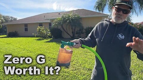Hose Management - Spraying The Lawn