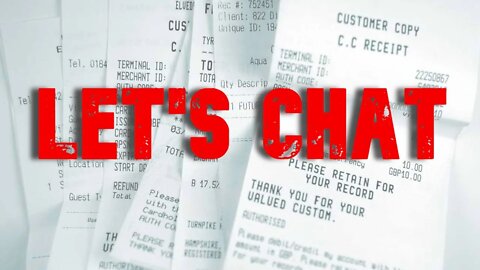 Let's Chat | Just The Receipts