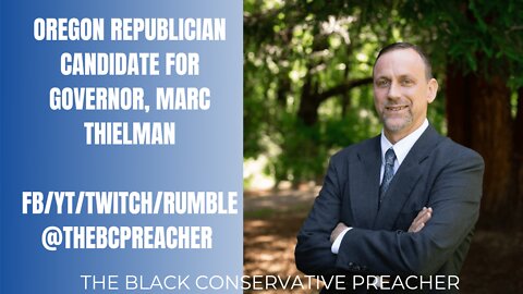 #live - Governor Candidate Marc Thielman