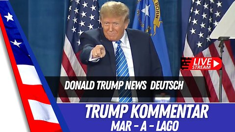 Doonald Trump LIVe aus Mar-A-Lago