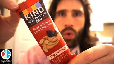 KIND Peanut Butter Dark Chocolate Nut Butter Bar Taste Test Nutrition Facts & Ingredient Review
