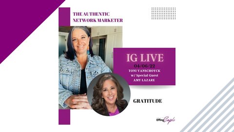 Amy Lazare on the Importance of Gratitude
