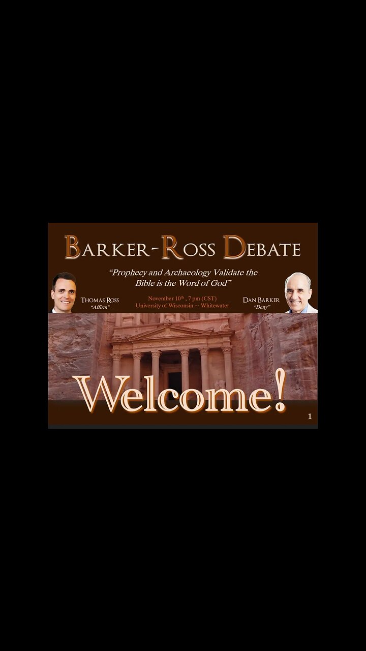 Barker Ross Debate