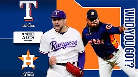 Texas Rangers vs Houston Astros | Game 6 Live watch party | ALCS 2023