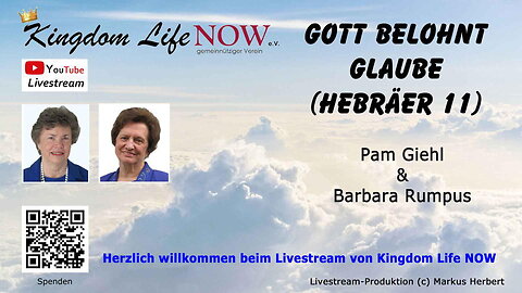 Gott belohnt Glaube (Hebräer 11) - Pam Giehl (Juni 2021)