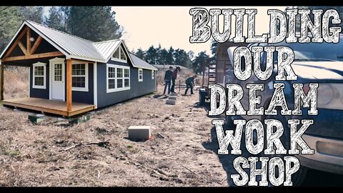 Building Our Dream Work Shop | Milling Our Own Lumber | Woodland Mill HM130 MAX