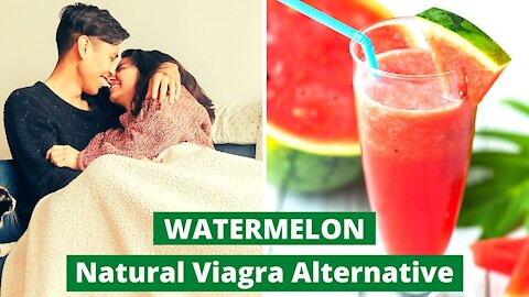 How To Use Watermelon As a Natural Viagra Alternative