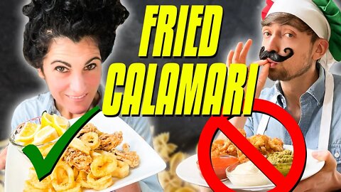How to Make FRIED CALAMARI | Authentic Italian Calamari Recipe