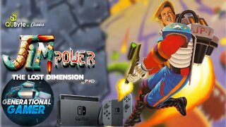 QUByte Classics - Jim Power: The Lost Dimension by PIKO for Nintendo Switch