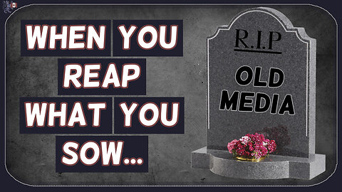 mainstream media is dead - and they did it to themselves.