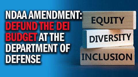 Gaetz Amendment: DEFUND the Department of Defense’s DEI Budget