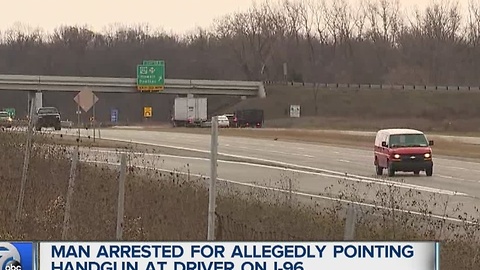 Road rage incident on I-96