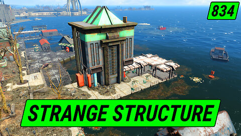Strange Waterfront Structure | Fallout 4 Unmarked | Ep. 834
