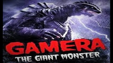 GAMERA THE GIANT MONSTER 1965 First Gamera Movie Japanese Version English Dub or Subtitles in HD & W/S