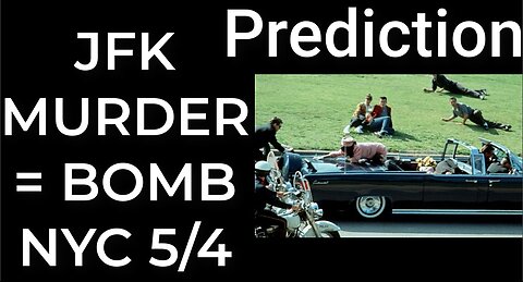 Prediction: JFK MURDER = DIRTY BOMB NYC - May 4