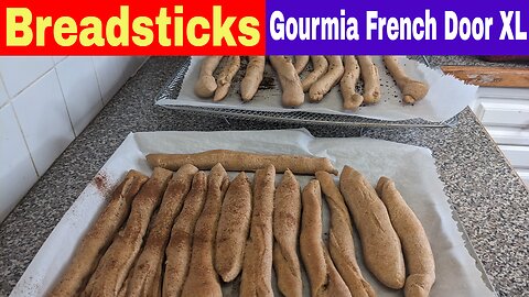 Whole Wheat Breadsticks Recipe, Zojirushi & Gourmia French Door