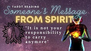 Spirit has a special message for someone | Real Relevant Readings