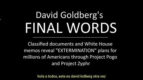 Proyecto POGO y ZYPHR: "El Exterminio de la Disidencia" (Material Delicado).