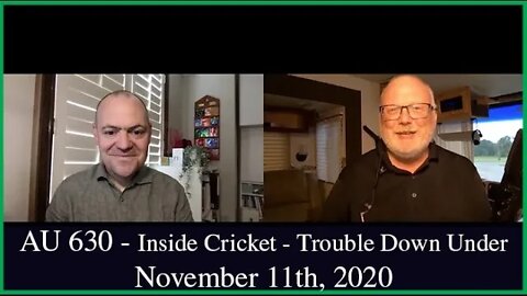 Anglican Unscripted 630 - Inside Cricket -Trouble Down Under