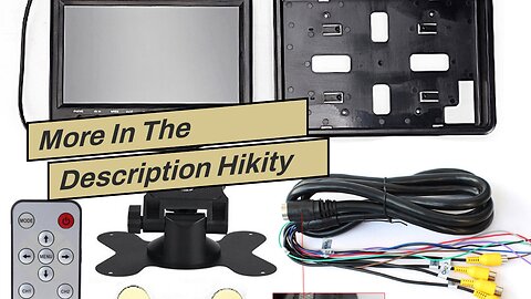 More In The Description Hikity Quad Split Monitor 7 Inch HD Screen TFT LCD Video Displays for H...