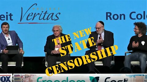 Project Veritas Panel: What is to be done about the new GOVERNMENT CENSORSHIP?!