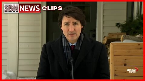 TRUDEAU ADDRESSES THE PEOPLE IN OTTAWA AS "A FEW PEOPLE" & TALKED ABOUT THEIR "TIN FOIL HATS". 5962