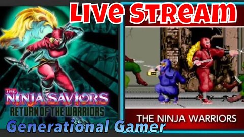 Ninja Warrior (Arcade Archives) and The Ninja Saviors - Return of the Warriors For Nintendo Switch