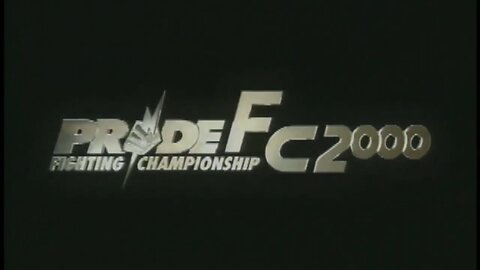 PRIDE FC- Grand Prix 2000 Finals