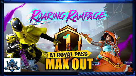 MAXING NEW A1 ROYALE PASS! 😍 100 TIER PASS with Upgradable SUIT 😱 - PUBG MOBILE