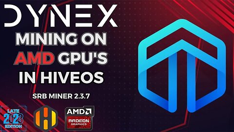 Ultimate Dynex DNX GPU Mining Guide DynexSolve AMD HiveOS