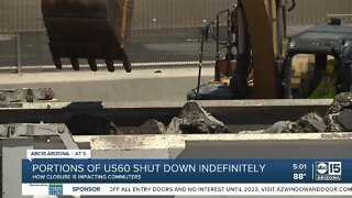 How the US 60 water main break closure is affecting commuters