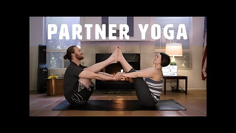 SUPER Fun Partner Yoga Poses! | Yoga for Couples or Friends