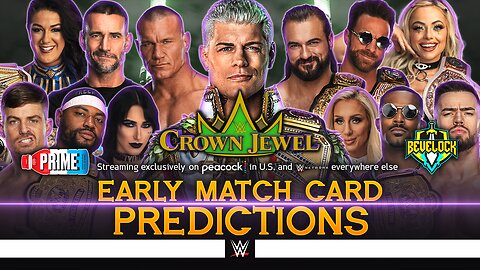 WWE Crown Jewel 2024 - Match Card Predictions