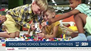 Discussing school shootings with kids