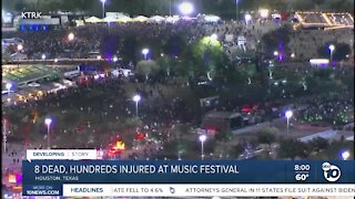 8 dead, hundreds injured at Astroworld Music Festival