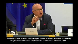 David Martin - Wystąpienie w Parlamencie Europejskim na III Międzynarodowym Szczycie Covid (napisy)