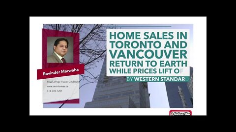 Home sales in Toronto and Vancouver return to earth while prices lift off || Canada Housing News ||