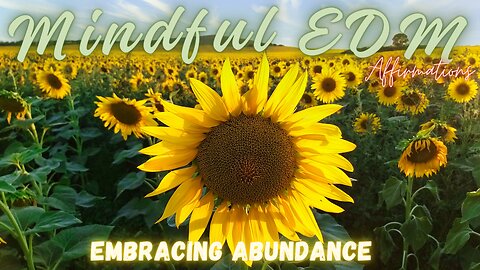 EDM Affirmations for Embracing Abundance