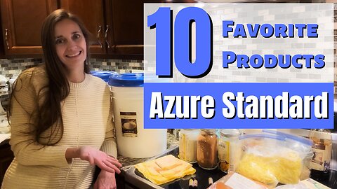 The 10 BEST Azure Standard Products!