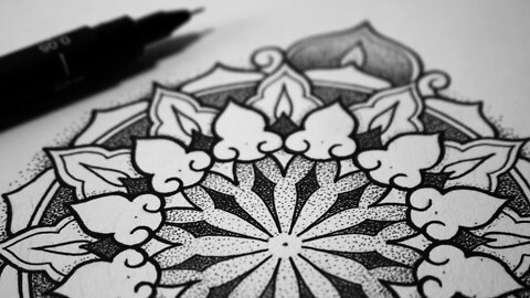 Another Quick Dotwork Mandala