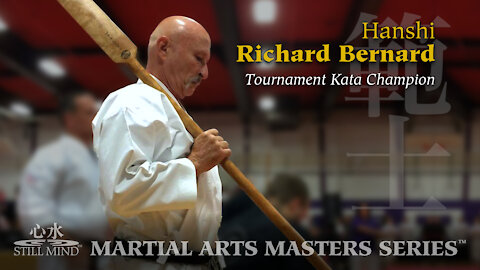 Hanshi Richard Bernard Tournament Kata Champion