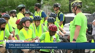 TPS holds bike club rally for students