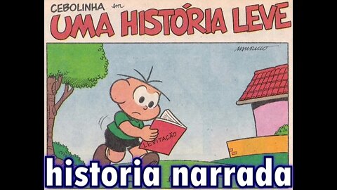 Cebolinha em-Uma história leve | Gibis do Rapha