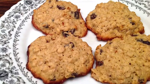 Comment faire rapidement des biscuits à l’avoine et aux raisins